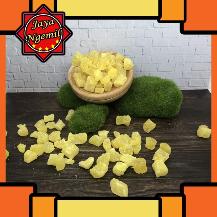 

Buah Kering - Manisan Buah Nanas Kering Dengan Rasa Manis Segar - 500 Gram