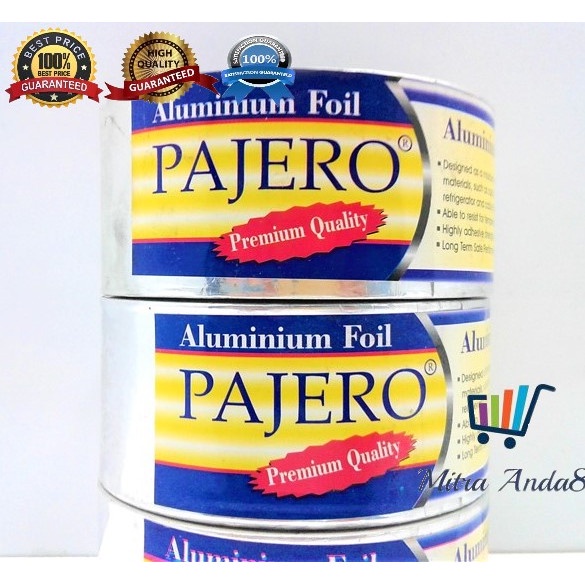 

Limited Isolasi Aluminium Foil Pajero / Tape Lakban Solasi Tahan Panas 48X25 Gilaa!!!