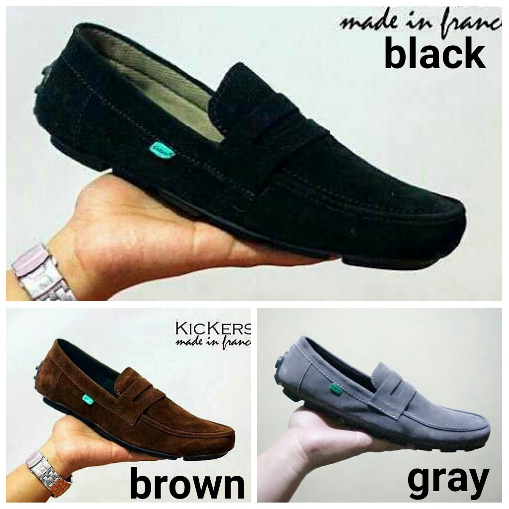  SEPATU  KEREN PRIA  SUEDE SLIP ON Shopee  Indonesia