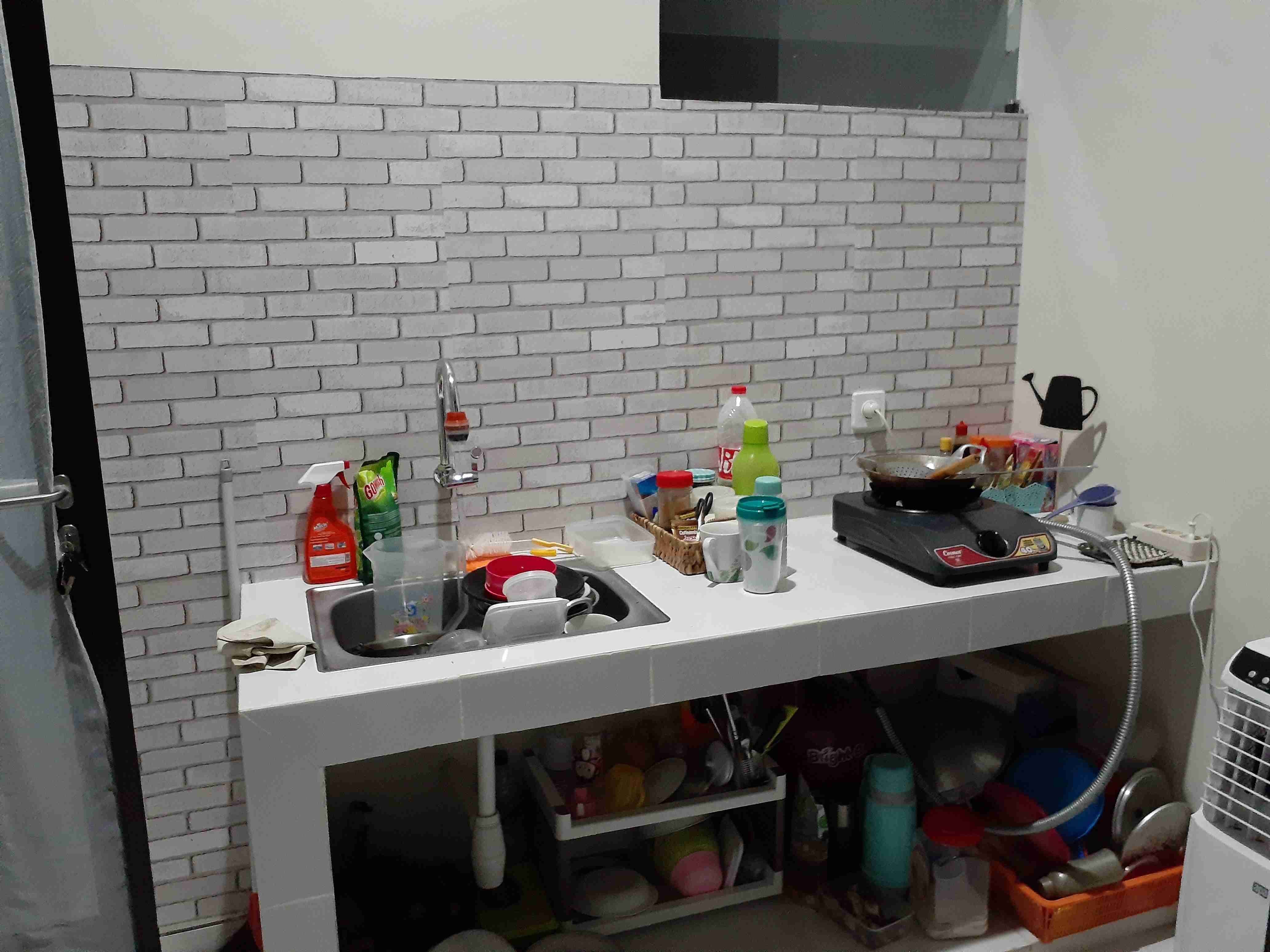 Wps589 Bata Putih 3d Wallpaper Sticker Wal Paper Dinding