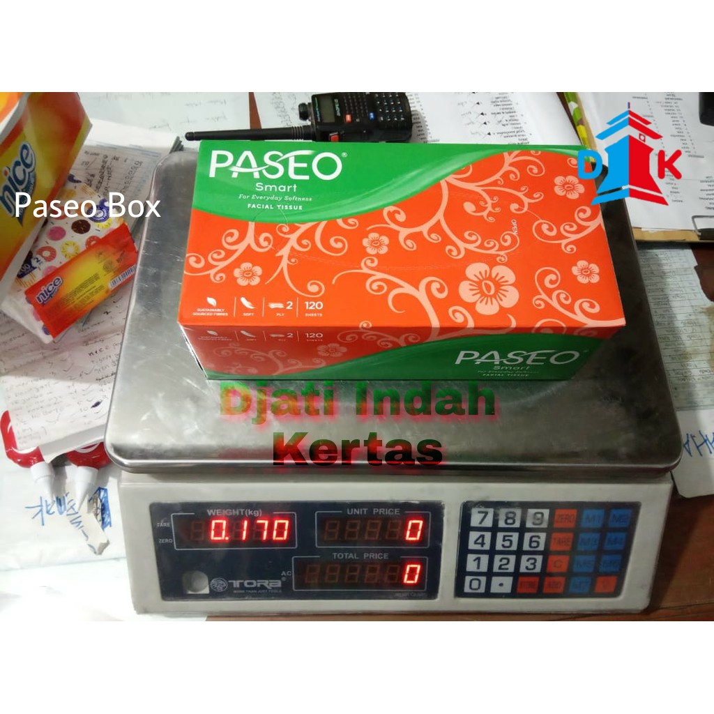 SIAP KIRIM!!! Tisue Paseo Box &quot;Facial Tissue&quot; Original Smart 120 Sheets Tisu