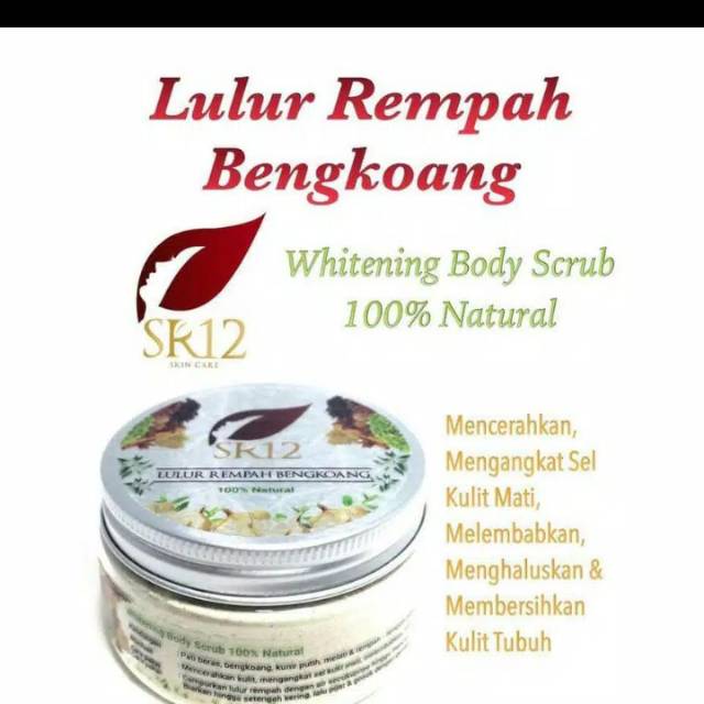 Lulur rempah bengkoang sr12|lulur bengkoang|lulur badan|lulur herbal|lulur sr12