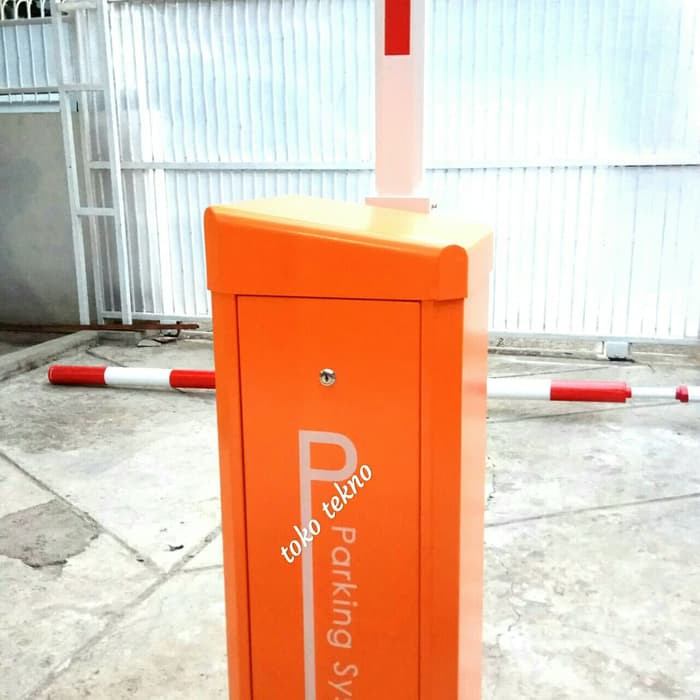 Gate Barrier Heavy Duty, Motor Servo 0,9 - 3 Dtk + Palang 3M Octagonal