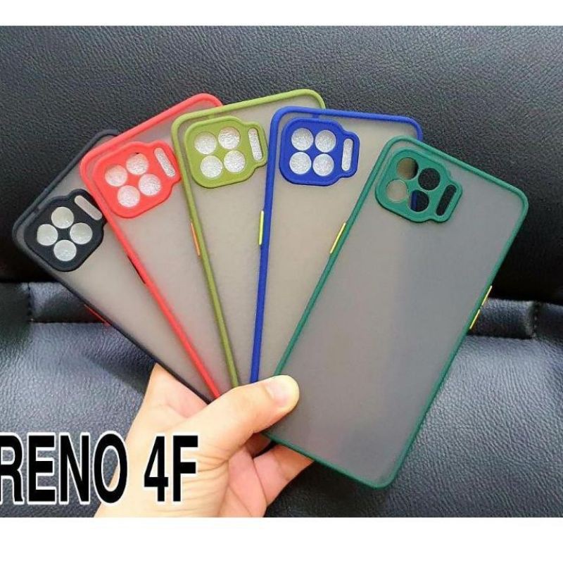 Case Oppo Reno 3/Reno 4/Reno 4F/Reno 5/Reno 5F AEROCASE PROTECTION CAMERA