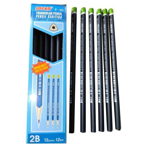 

Pensil P-90 Joyko Triangular Pencil 2B