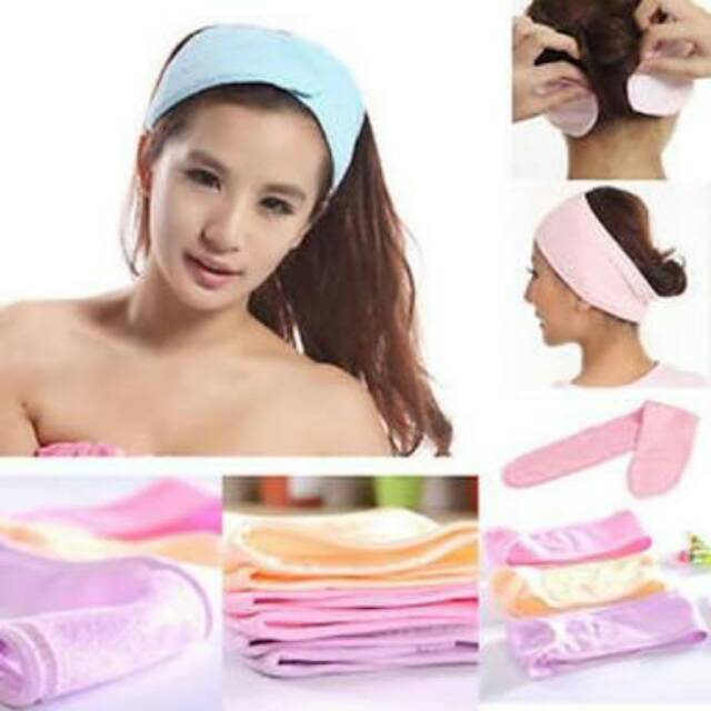 FACIAL HEADBAND BANDANA / BANDO UNTUK FACIAL / BANDO FACIAL