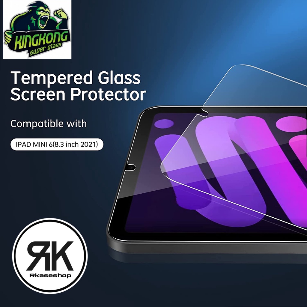 KINGKONG tempered glass FOT UNTUK IPAD MINI 6 IPAD AIR 4 5 Pro 11  screen guard antigores