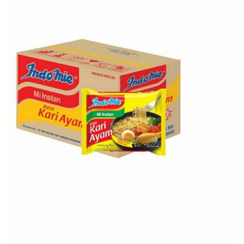 

Indomie Kari ayam 1 dus