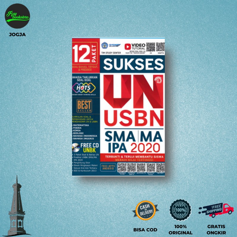 AG - SUKSES UN-USBN SMA/MA IPA 2020 (PLUS CD)