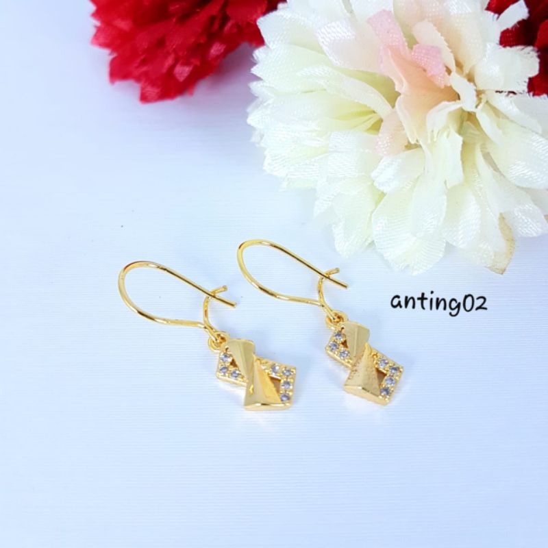 Anting titanium import kode 03,awet,tahan lama