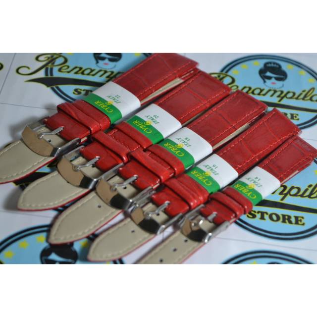 Strap tali jam tangan merah termurah