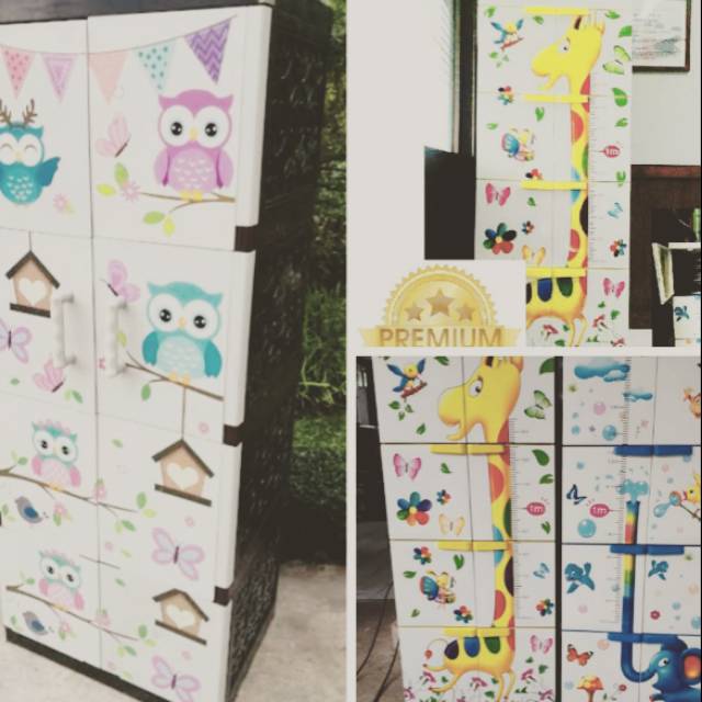 Lemari Plastik Bubble Star