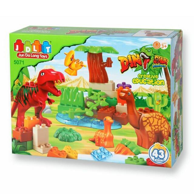 JDLT BLOCKS DINOSAUR VALLEY 5071