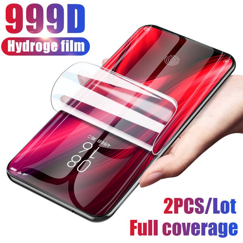 2Pcs Hydrogel Film Screen Protector For Xiaomi Redmi Note 8 9 7 5 Pro Note 8T 9S 10 Lite Screen Protector Redmi 8A 9A 7A poco X3