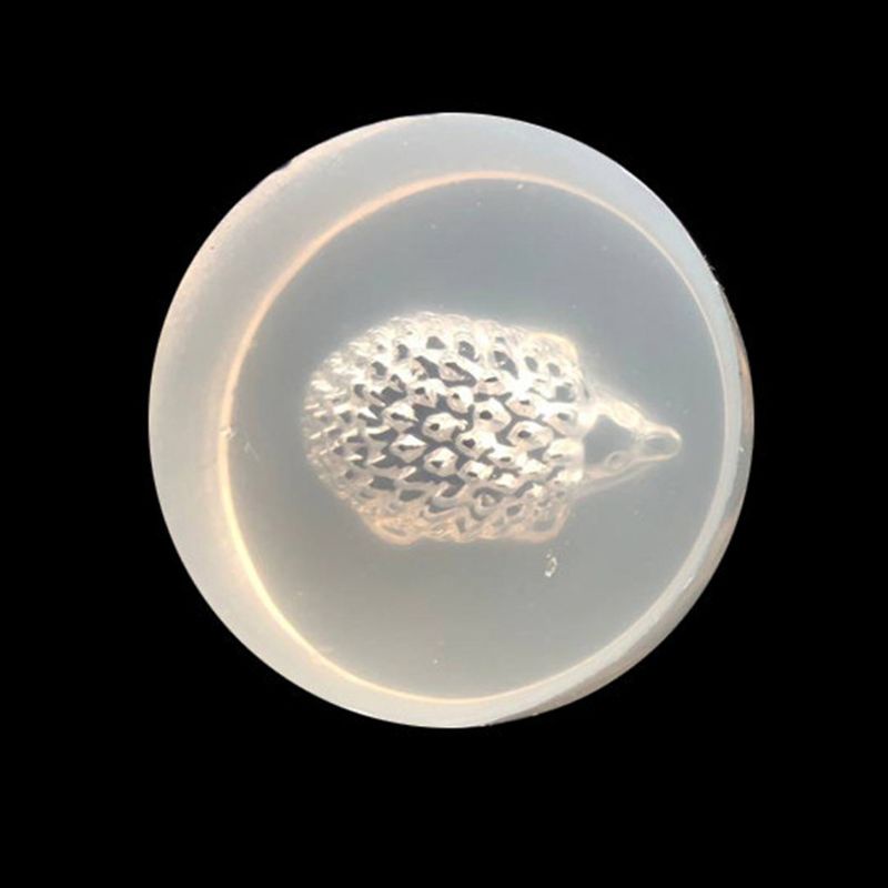 SIY  Mini Hedgehog Dog Pendant DIY Silicone Molds Resin Casting Jewelry Making Tools