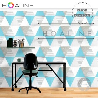 Wall Sticker Wallpaper decor segitiga  Walpaper Dinding  