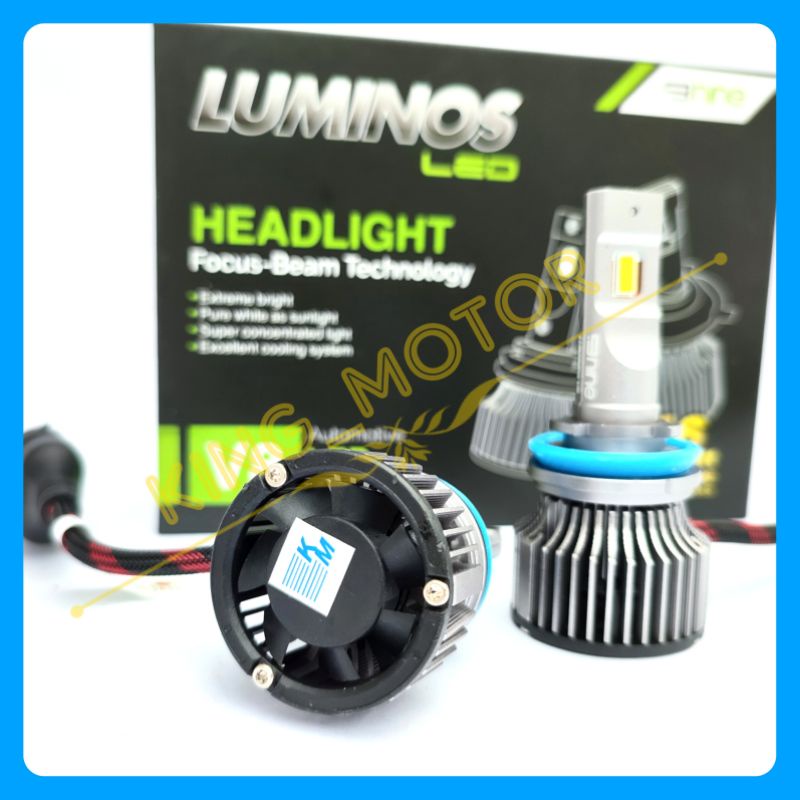 Bulb LED H11/H8/H16 LUMINOS V8 Extream Brightness by 9Nine