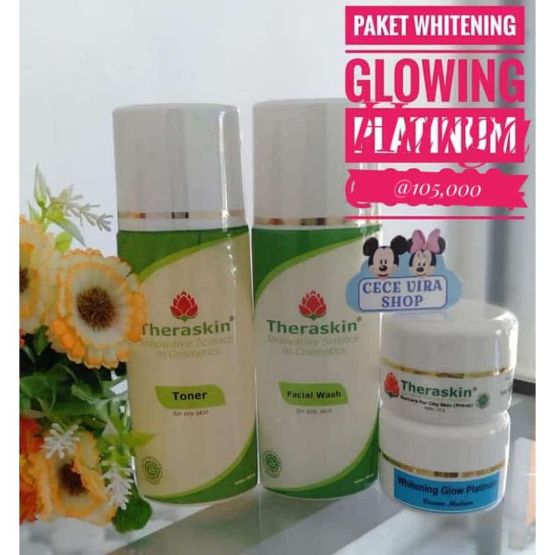 CREAM MALAM GLOWING/WHITENING GLOW PLATINUM / PAKET WHITENING GLOW PLATINUM