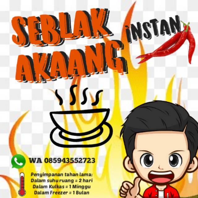

SEBLAK instan AKAANG