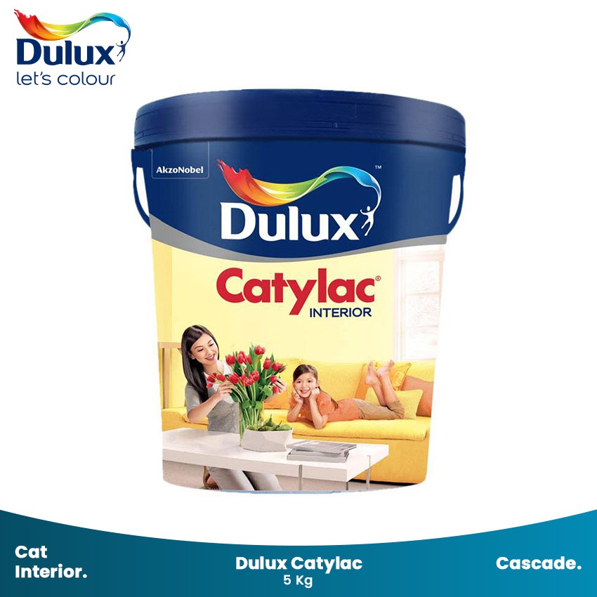 Dulux Catylac Cat  Interior CASCADE  40553 5Kg Shopee 