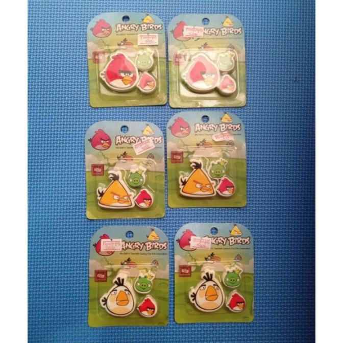 

Penghapus Pensil Angry Birdde Set 3pc