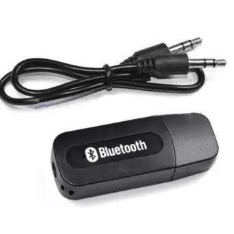 Bluetooth Audio Receiver / Music Wireless Handsfree Car Connector A2DP HP Speaker Alat Pemancar