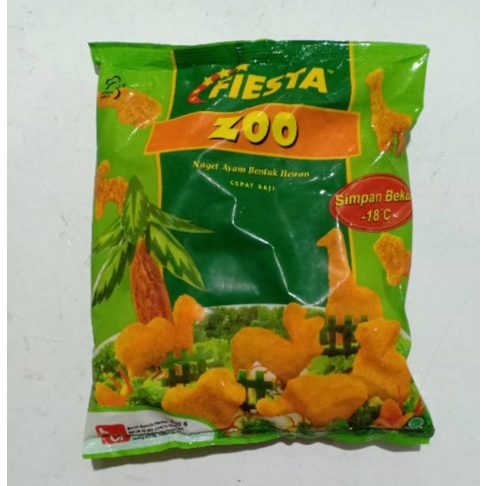 

FIESTA nugget zoo 500gr [naget ayam bentuk hewan]