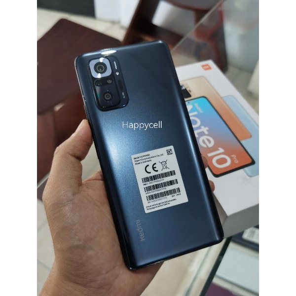 redmi note 10 pro ram 8 / 128 gb baru 1 bulanan dari baru