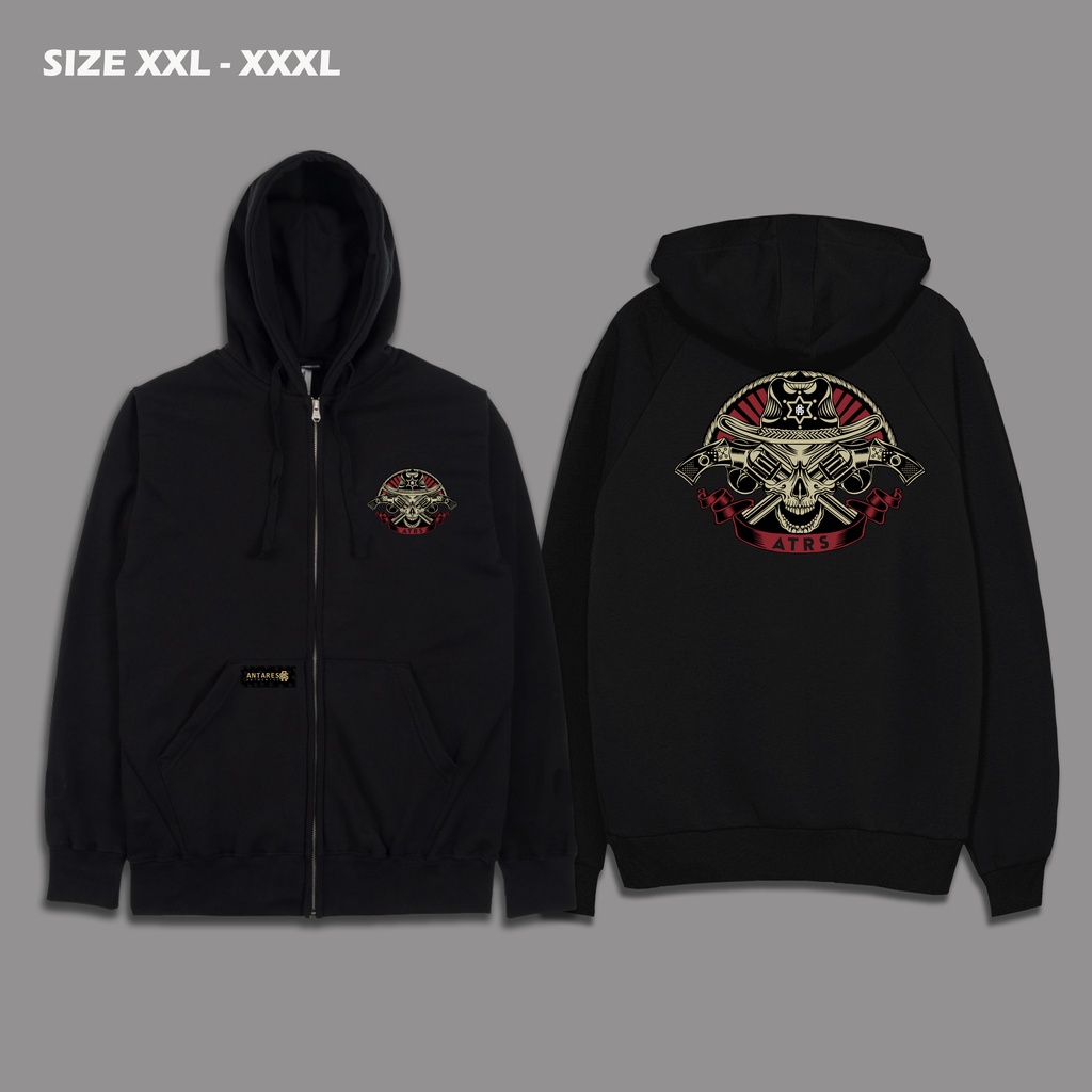 Jaket Hoodie Distro SIZE JUMBO XXL-XXXL Ziper Hoodie ART COWBOY