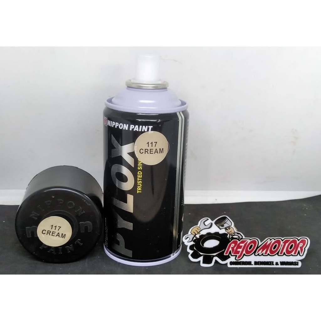 

PILOX/PYLOX /SOLID COLOURS & METALLIC COLOURS/ 117 CREAM / ANTI BAKAR ORIGINAL NIPPON