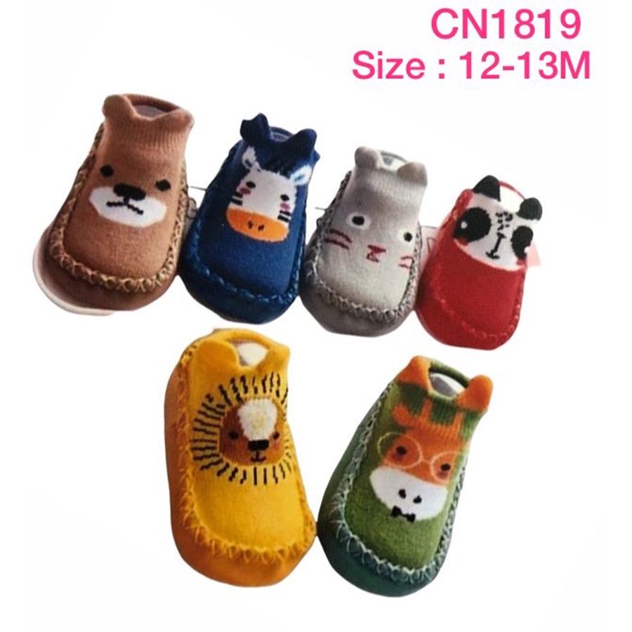 Baby Grow Sepatu Bayi Baru Lahir Lucu Antislip Motif Prewalker Baby Newborn