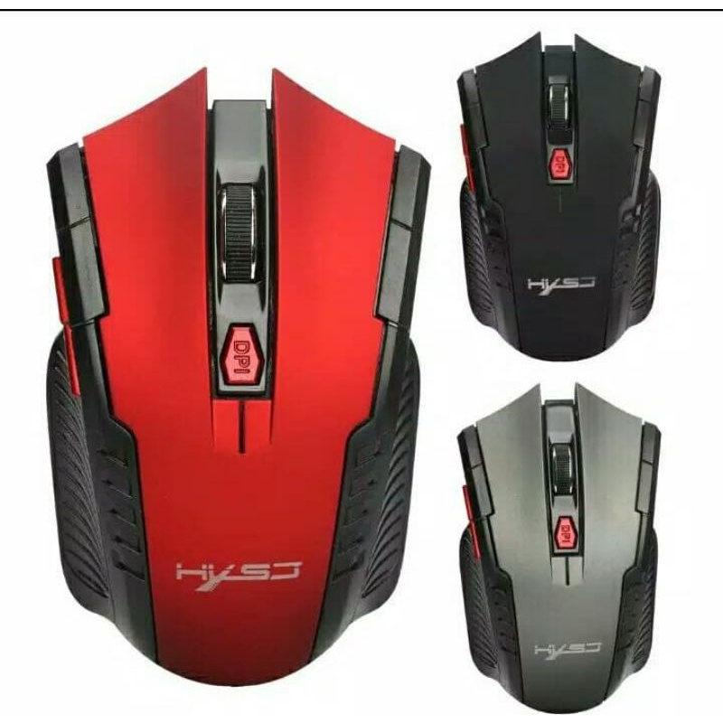 Mouse Gaming game gamer Wireless Bluetooth Tanpa Kabel mouse laptop T