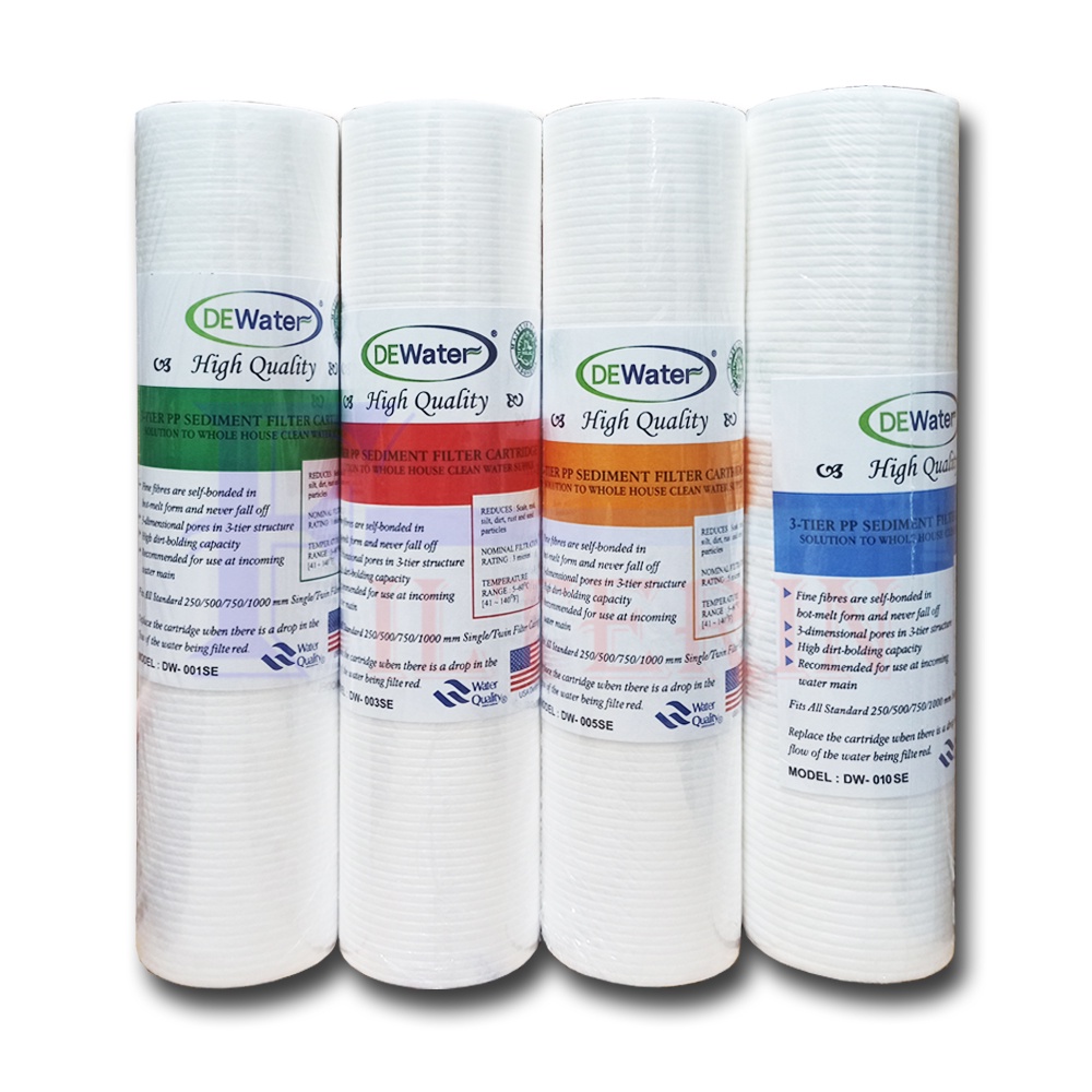 Jual Catridge Filter air / Water Filter 10 Inch DeWater Shopee Indonesia