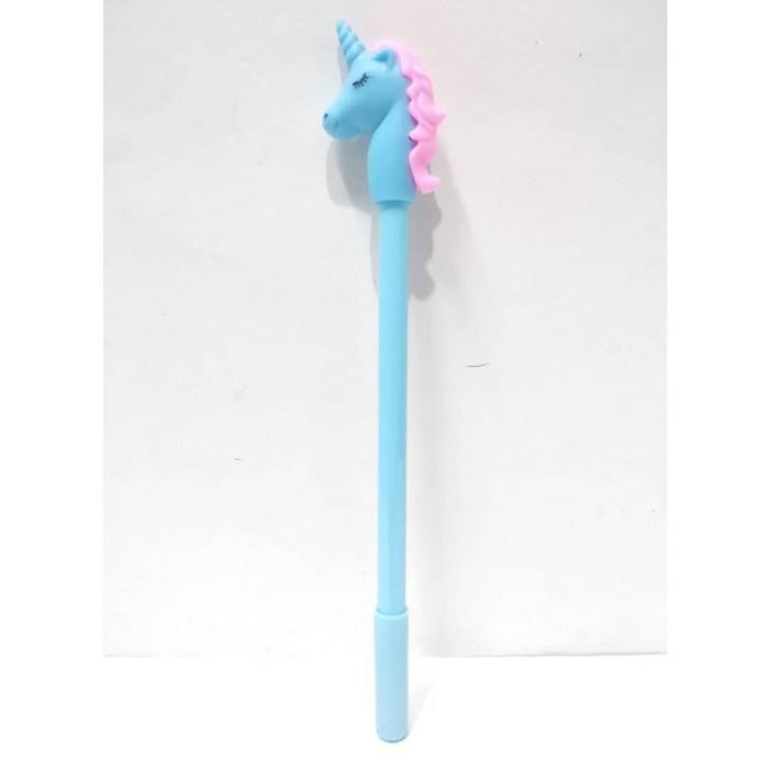 

Penawaran Menarik Pulpen Bolpen Kepala Unicorn Alat Tulis Gel Hitam 0.5 mm Tipe W - Biru Muda Murah