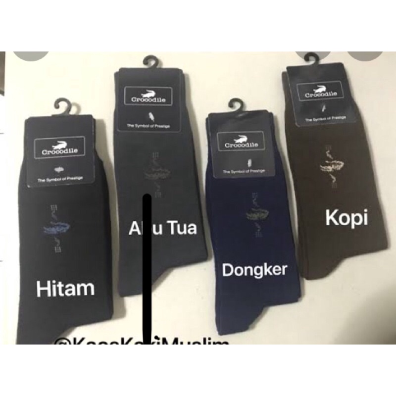 Kaos Kaki Pria Crocodile