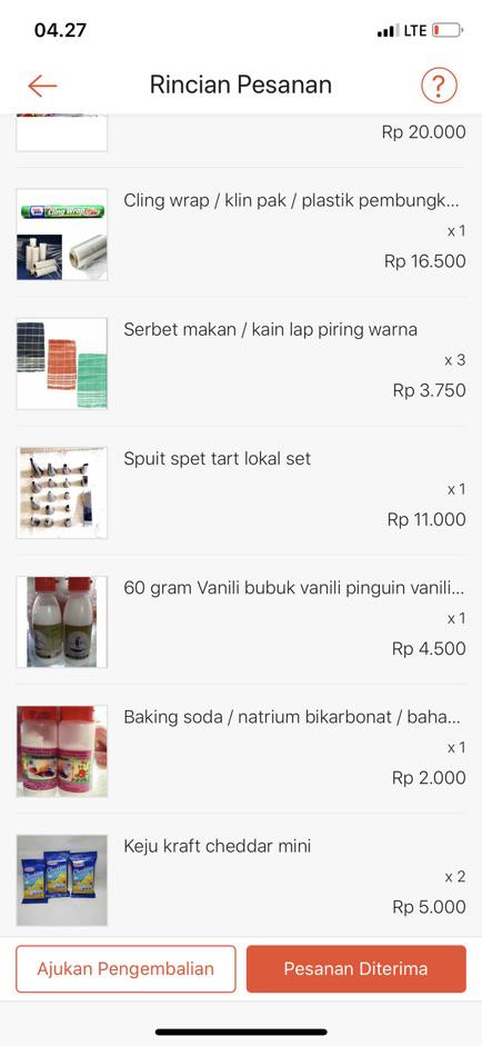 Cling Wrap / Klin Pak / Plastik Pembungkus Makanan