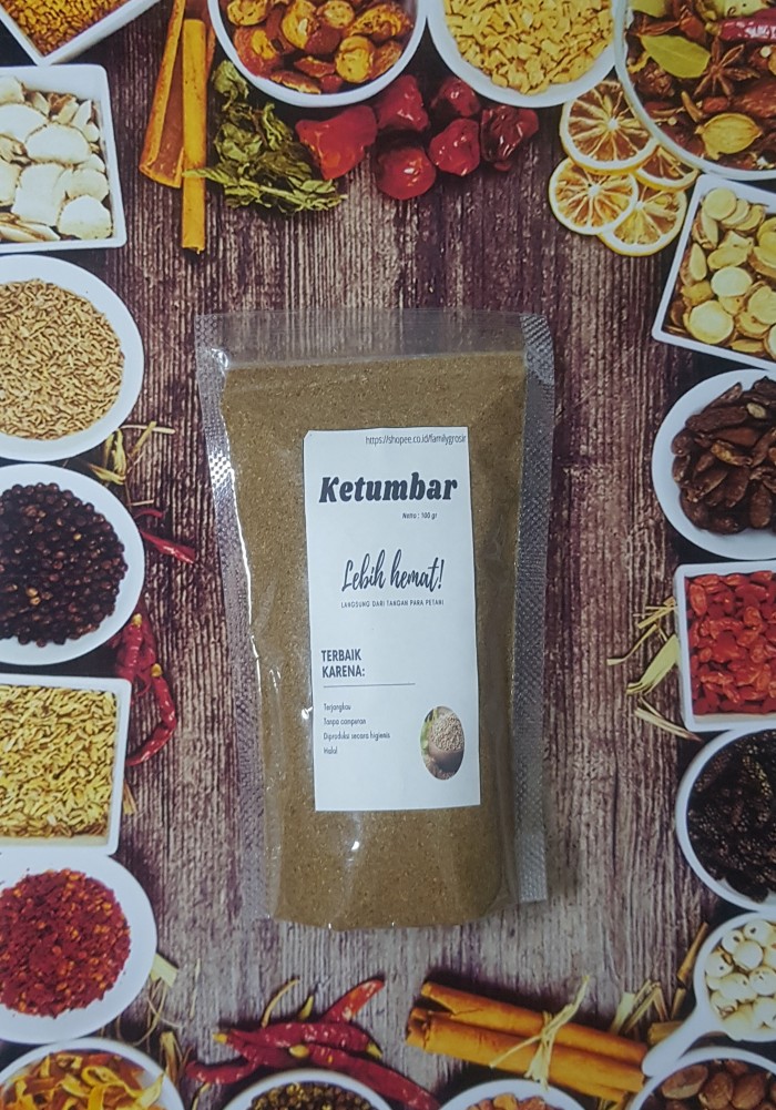 

Ketumbar Bubuk Premium 100gr | Tanpa Campuran | Grade Terbaik
