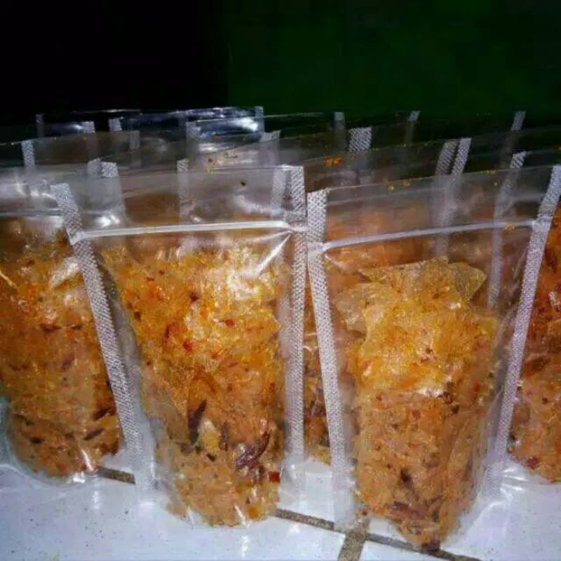 

Keripik kaca pedas daun jeruk neto 50gr.