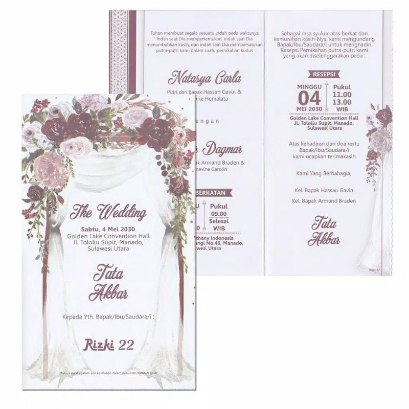 UNDANGAN RIZKI 22 CETAK & PLASTIK