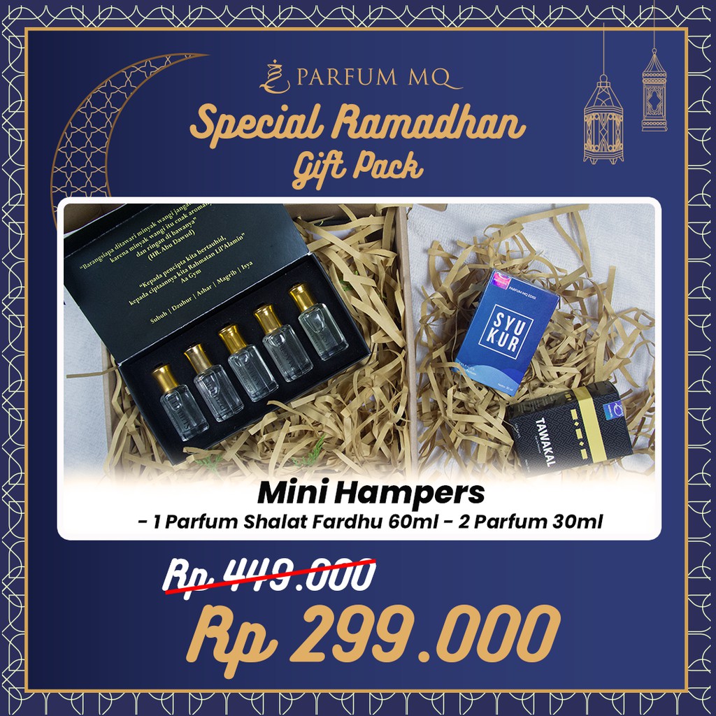 

Hampers Gift Box Gift Pack Mini Hampers Parfum MQ