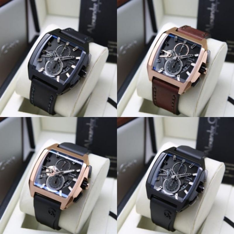 JAM TANGAN PRIA ALEXANDRE CHRISTIE 6617 AC 6617 Ac 6617 [ ORIGINAL ]