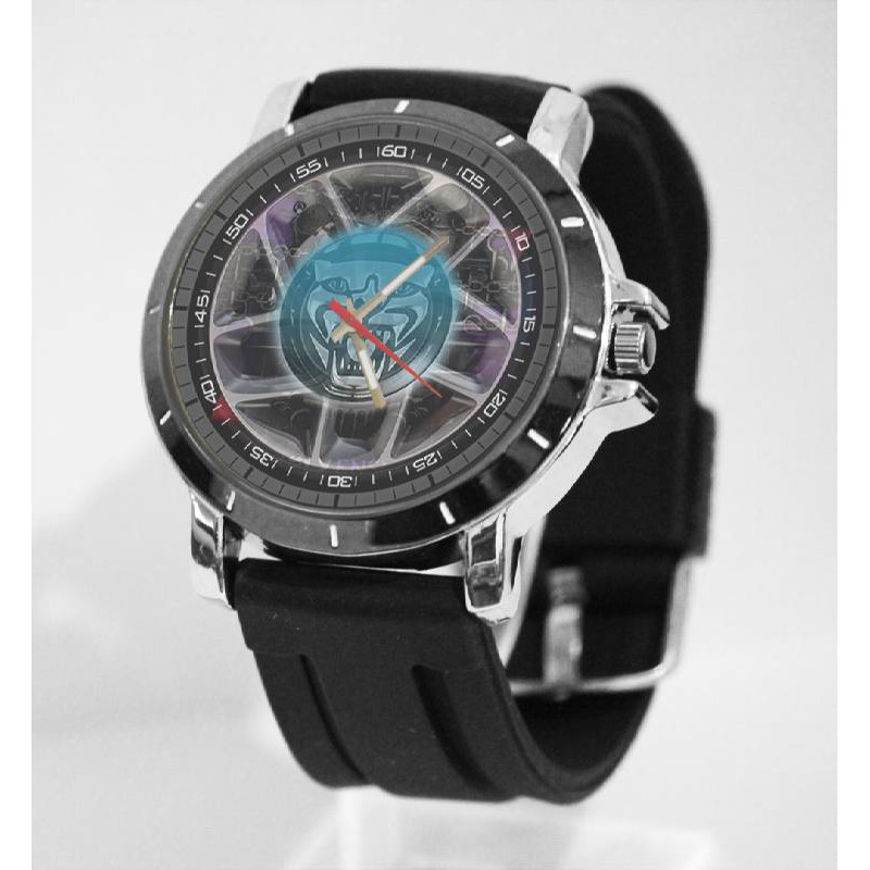 Jam Tangan Pria dan Wanita Rubber Custom JAGUAR 04 Terbaru