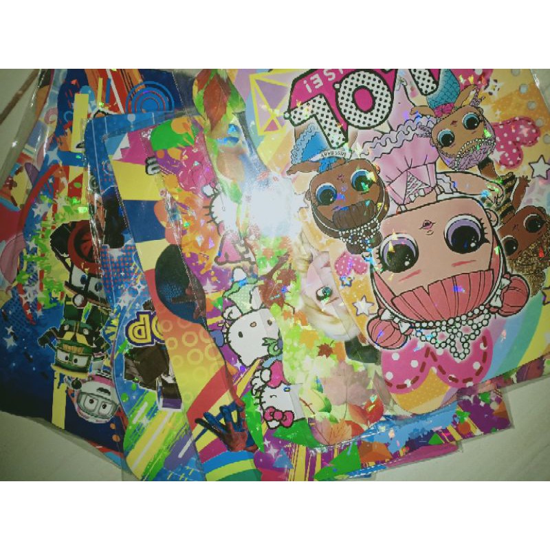

isi kertas binder/notebook spiral kertas loose leaf karakter kartun disney