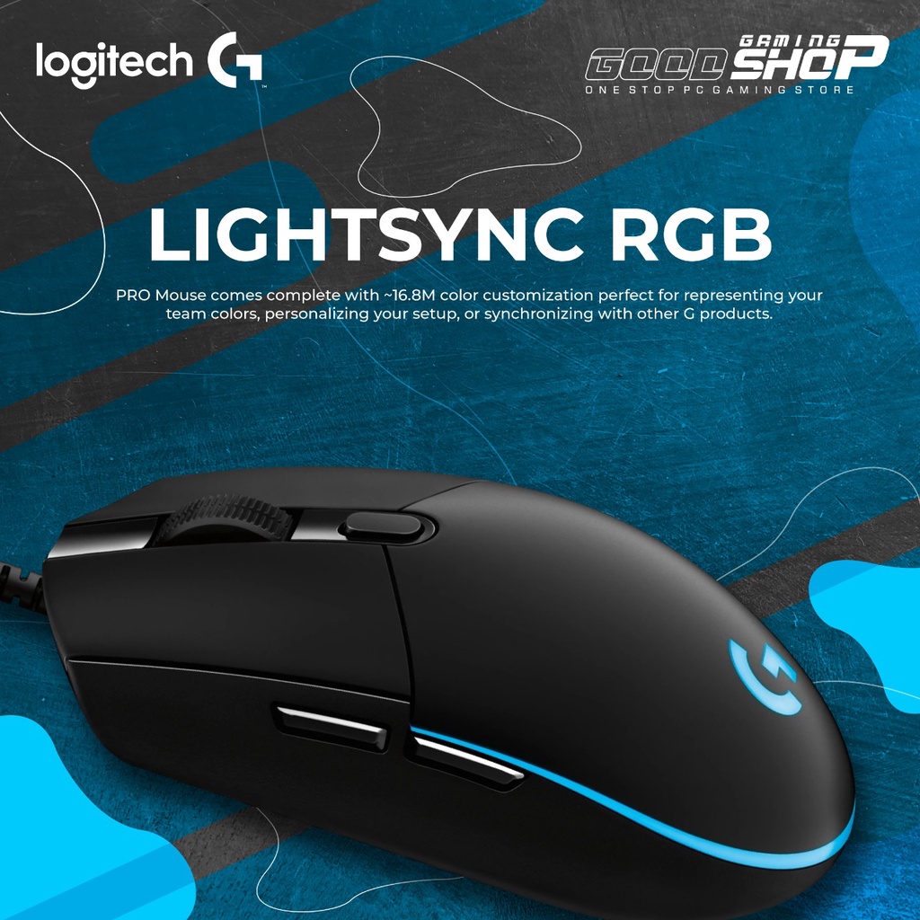 Logitech G Pro HERO 25K Lightsync RGB - Gaming Mouse