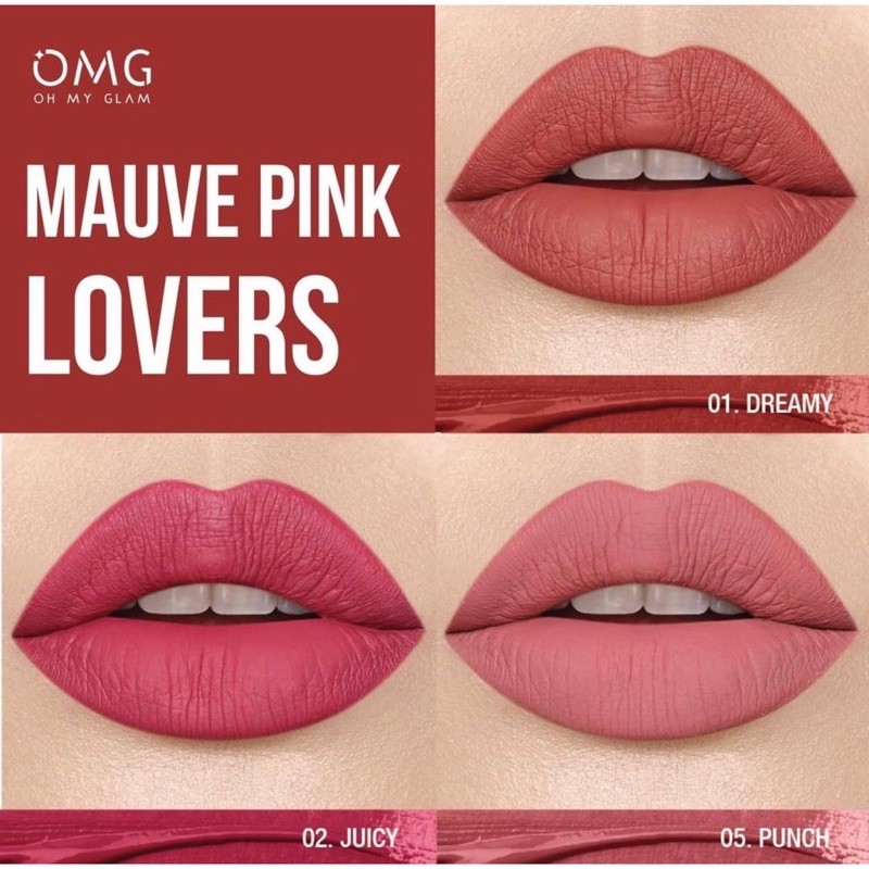 [un.ux] new oh my glam matte kiss lip cream -- lipcream matte OMG oh my glam