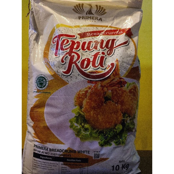 

Tepung Roti Putih Dan Mix Primera Panko - Repack 250g