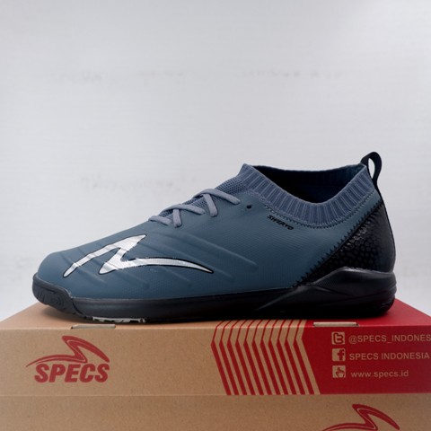 Sepatu Futsal Specs Swervo Galactica Elite IN Blue Black Silver 401100 Original BNIB