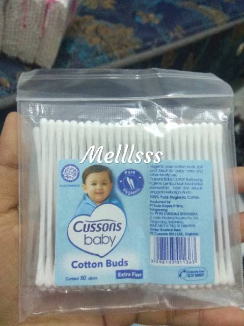 COTTON BUDS  CUSSONS BABY ISI 100 REGULER