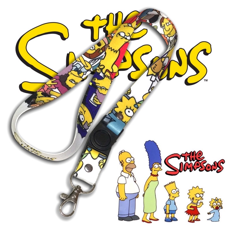 THE SIMPSONS LNYARD GANTUNGAN