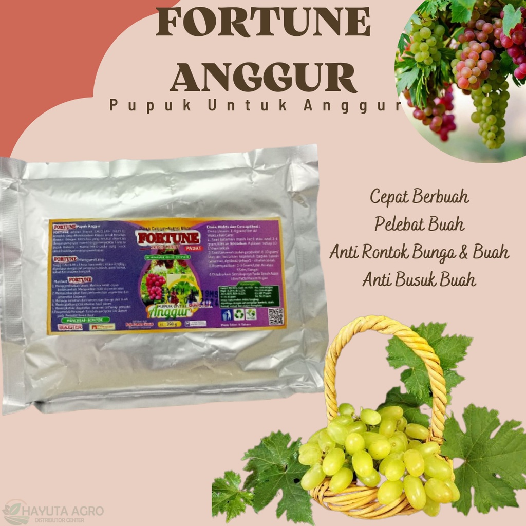 Pupuk Anggur Vegetatif, BISA COD Pupuk Alami Buah Anggur